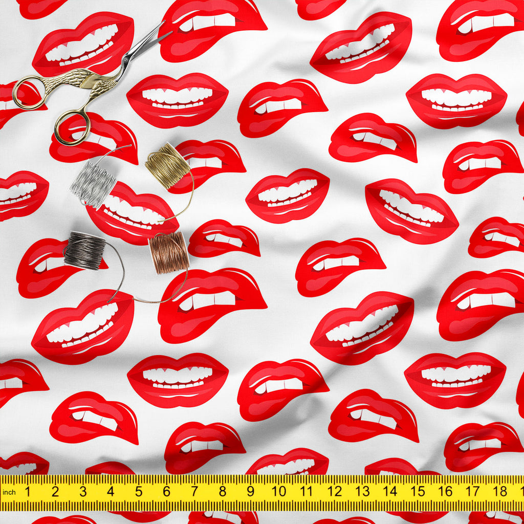 Lips D3 Upholstery Fabric by Metre | For Sofa, Curtains, Cushions, Furnishing, Craft, Dress Material-Upholstery Fabrics-FAB_RW-IC 5007519 IC 5007519, Art and Paintings, Illustrations, Love, Modern Art, Patterns, People, Pop Art, Romance, Signs, Signs and Symbols, lips, d3, upholstery, fabric, by, metre, for, sofa, curtains, cushions, furnishing, craft, dress, material, art, background, beauty, color, colorful, cosmetic, design, desire, emotions, female, fun, funny, girl, illustration, kiss, laughter, lipsti