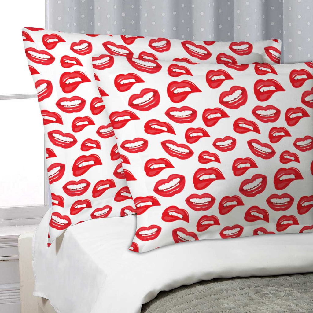 ArtzFolio Lips D3 Pillow Cover Case-Pillow Cases-AZHFR28782419PIL_CV_L-Image Code 5007519 Vishnu Image Folio Pvt Ltd, IC 5007519, ArtzFolio, Pillow Cases, Adult, Fashion, Digital Art, lips, d3, pillow, cover, case, seamless, pattern, pillow cover, pillow case cover, linen pillow cover, printed pillow cover, pillow for bedroom, living room pillow covers, standard pillow case covers, pitaara box, throw pillow cover, 2 pcs satin pillow cover set, pillow covers 27x18, decorative pillow cover sets, amazonbasics,