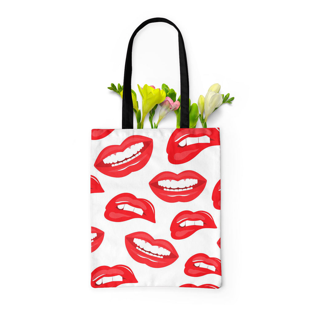 Lips D3 Tote Bag Shoulder Purse | Multipurpose-Tote Bags Basic-TOT_FB_BS-IC 5007519 IC 5007519, Art and Paintings, Illustrations, Love, Modern Art, Patterns, People, Pop Art, Romance, Signs, Signs and Symbols, lips, d3, tote, bag, shoulder, purse, multipurpose, art, background, beauty, color, colorful, cosmetic, design, desire, emotions, female, fun, funny, girl, illustration, kiss, laughter, lipstick, lover, makeup, modern, mouth, open, paint, pattern, pop, print, pucker, red, repeat, repetition, seamless,