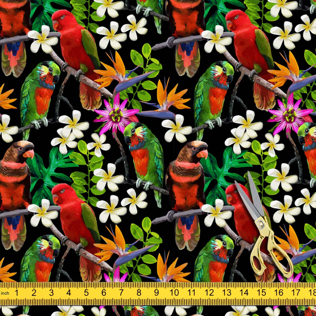 ArtzFolio Exotic Birds & Beautiful Flowers D1 Upholstery Fabric | Art & Craft Dress Material-Upholstery Fabrics-AZHFR29392718FAB_L-Image Code 5007520 Vishnu Image Folio Pvt Ltd, IC 5007520, ArtzFolio, Upholstery Fabrics, Birds, Floral, Kids, Digital Art, exotic, beautiful, flowers, d1, upholstery, fabric, art, craft, dress, material, seamless, pattern, fabric cloth, dressmaking material, fabric material, fabric for sewing clothes, designer fabric cloth, curtain fabric, cloth material, printed fabric cloth, 