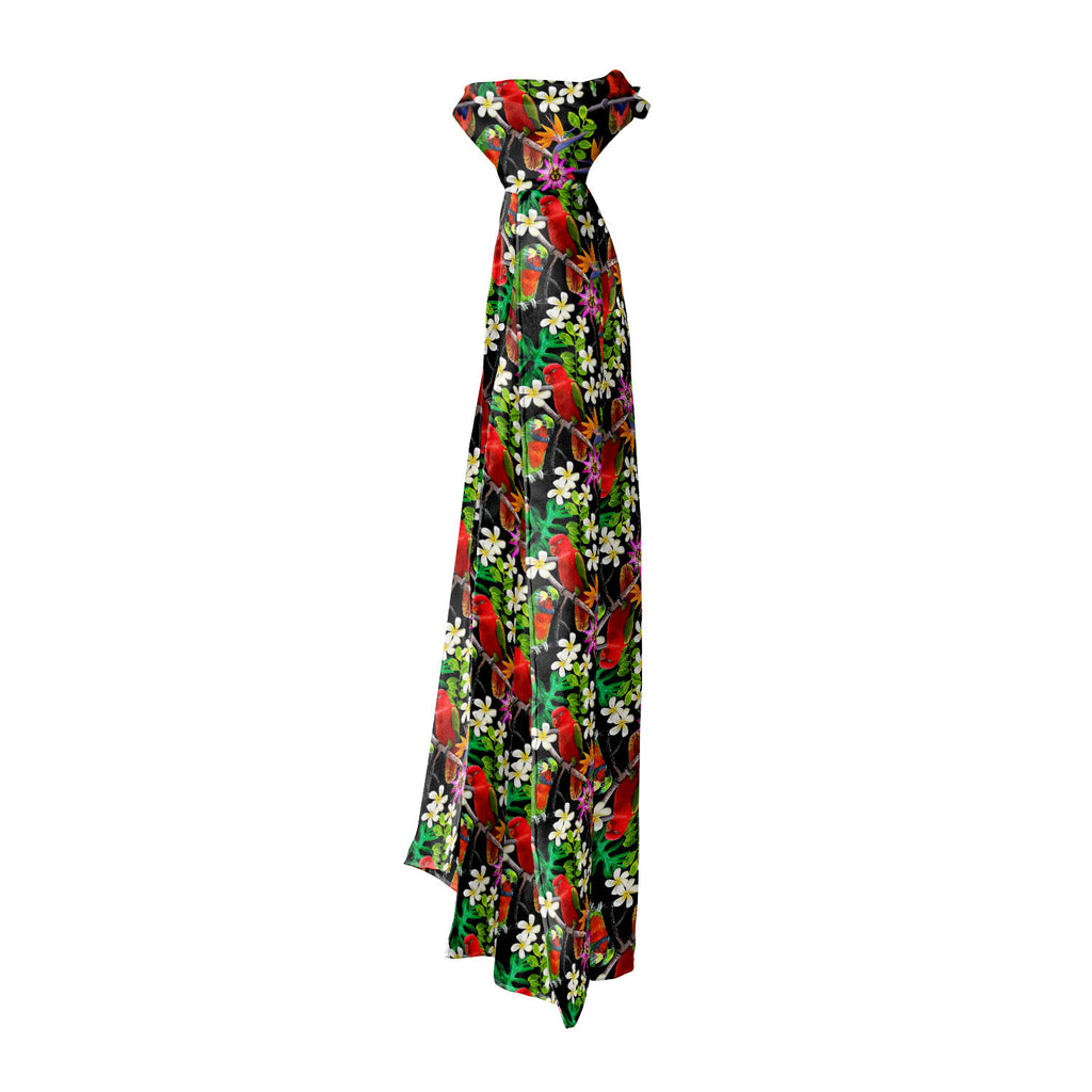 Exotic Birds & Beautiful Flowers Printed Stole Dupatta Headwear | Girls & Women | Soft Poly Fabric-Stoles Basic--IC 5007520 IC 5007520, African, Animals, Art and Paintings, Birds, Black and White, Botanical, Drawing, Fashion, Floral, Flowers, Nature, Paintings, Patterns, Pets, Scenic, Signs, Signs and Symbols, Tropical, White, Wildlife, exotic, beautiful, printed, stole, dupatta, headwear, girls, women, soft, poly, fabric, parrot, bird, parrots, jungle, seamless, africa, animal, art, blue, branch, brazil, b