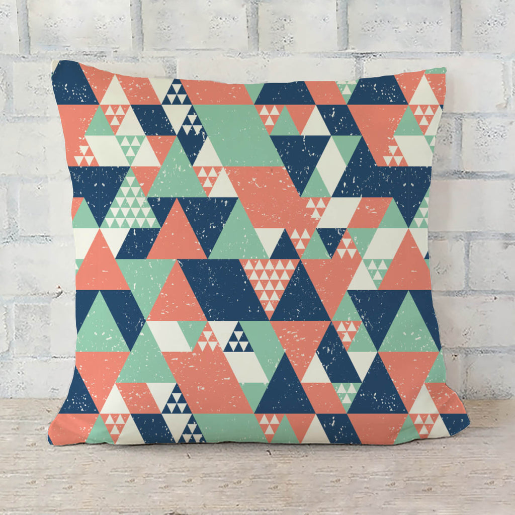 ArtzFolio Blue Orange Green Triangles Cushion Cover Throw Pillow-Cushion Covers-AZHFR29829044CUS_CV_L-Image Code 5007521 Vishnu Image Folio Pvt Ltd, IC 5007521, ArtzFolio, Cushion Covers, Abstract, Digital Art, blue, orange, green, triangles, cushion, cover, throw, pillow, geometric, background, sofa throws, single throw pillow, zippered throw pillow cover, satin pillow cover, throw pillow, cushion cover only, cushion cover, pillow cover for sofa, pitaara box, throw cushion, kids cushion cover, square cushi