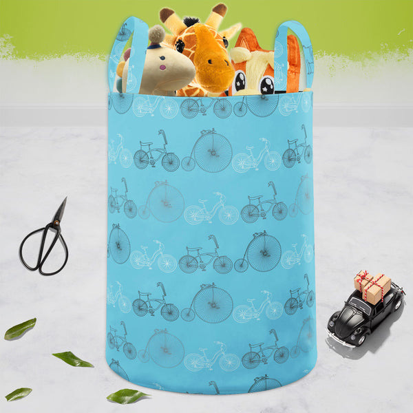 Bicycles D2 Foldable Open Storage Bin | Organizer Box, Toy Basket, Shelf Box, Laundry Bag | Canvas Fabric-Storage Bins-STR_BI_CB-IC 5007522 IC 5007522, Art and Paintings, Automobiles, Bikes, Cities, City Views, Digital, Digital Art, Drawing, Graphic, Hipster, Hobbies, Illustrations, Patterns, Retro, Signs, Signs and Symbols, Sketches, Sports, Transportation, Travel, Vehicles, Vintage, Metallic, bicycles, d2, foldable, open, storage, bin, organizer, box, toy, basket, shelf, laundry, bag, canvas, fabric, art,