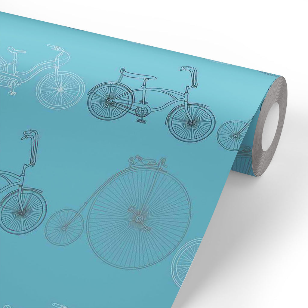 Bicycles Wallpaper Roll-Wallpapers Peel & Stick-WAL_PA-IC 5007522 IC 5007522, Art and Paintings, Automobiles, Bikes, Cities, City Views, Digital, Digital Art, Drawing, Graphic, Hipster, Hobbies, Illustrations, Patterns, Retro, Signs, Signs and Symbols, Sketches, Sports, Transportation, Travel, Vehicles, Vintage, Metallic, bicycles, wallpaper, roll, art, background, bicycle, bike, blue, circus, city, classic, color, colorful, cute, cycle, design, doodle, exercise, fitness, fun, healthy, hobby, illustration, 