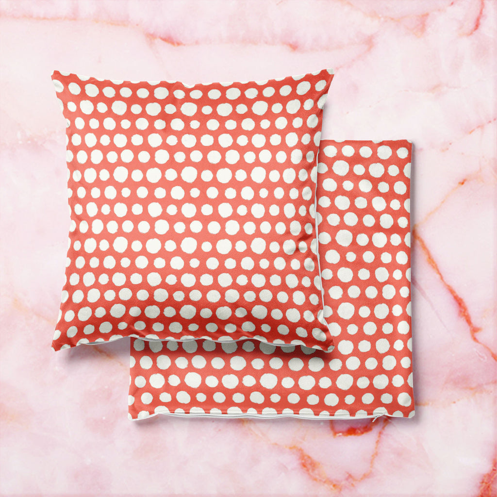 Painted Polka Dot Cushion Cover Throw Pillow-Cushion Covers-CUS_CV-IC 5007524 IC 5007524, Abstract Expressionism, Abstracts, Art and Paintings, Books, Circle, Decorative, Dots, Drawing, Geometric, Geometric Abstraction, Illustrations, Modern Art, Patterns, Retro, Semi Abstract, Signs, Signs and Symbols, Splatter, Watercolour, painted, polka, dot, cushion, cover, throw, pillow, abstract, acrylic, art, background, bubble, chaos, decoration, design, dye, elegant, fabric, form, illustration, modern, neutral, or