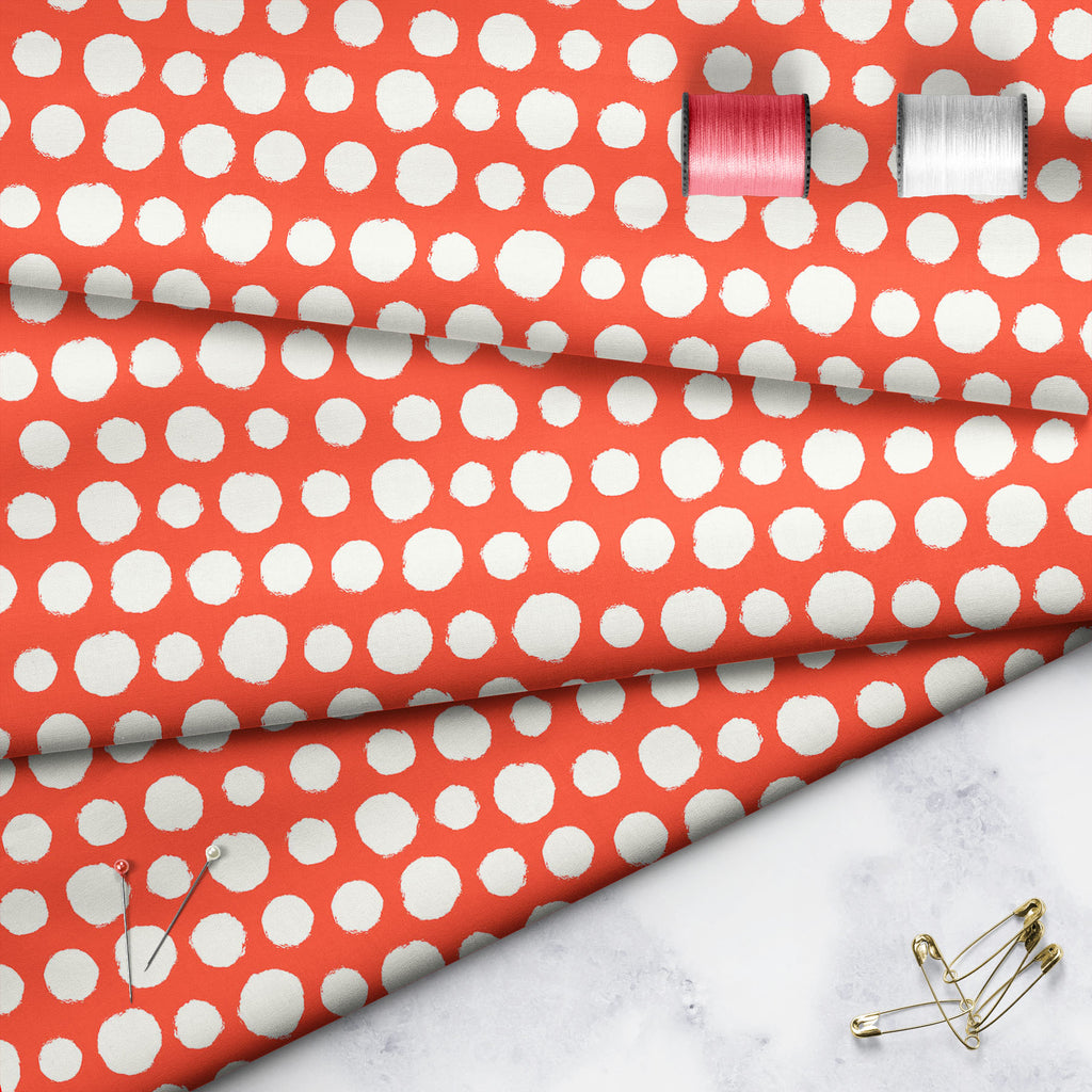 Painted Polka Dot Sofa Fabric by Metre | Upholstery For Sofa, Curtains & Cushions-Sofa Fabrics-SOF_FB-IC 5007524 IC 5007524, Abstract Expressionism, Abstracts, Art and Paintings, Books, Circle, Decorative, Dots, Drawing, Geometric, Geometric Abstraction, Illustrations, Modern Art, Patterns, Retro, Semi Abstract, Signs, Signs and Symbols, Splatter, Watercolour, painted, polka, dot, sofa, fabric, by, metre, upholstery, for, curtains, cushions, abstract, acrylic, art, background, bubble, chaos, decoration, des