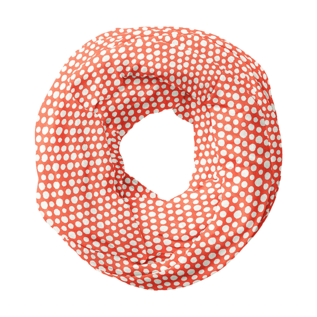 Painted Polka Dot Printed Wraparound Infinity Loop Scarf | Girls & Women | Soft Poly Fabric-Scarfs Infinity Loop-SCF_FB_LP-IC 5007524 IC 5007524, Abstract Expressionism, Abstracts, Art and Paintings, Books, Circle, Decorative, Dots, Drawing, Geometric, Geometric Abstraction, Illustrations, Modern Art, Patterns, Retro, Semi Abstract, Signs, Signs and Symbols, Splatter, Watercolour, painted, polka, dot, printed, wraparound, infinity, loop, scarf, girls, women, soft, poly, fabric, abstract, acrylic, art, backg
