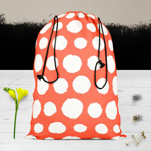 Painted Polka Dot Reusable Sack Bag | Bag for Gym, Storage, Vegetable & Travel-Drawstring Sack Bags-SCK_FB_DS-IC 5007524 IC 5007524, Abstract Expressionism, Abstracts, Art and Paintings, Books, Circle, Decorative, Dots, Drawing, Geometric, Geometric Abstraction, Illustrations, Modern Art, Patterns, Retro, Semi Abstract, Signs, Signs and Symbols, Splatter, Watercolour, painted, polka, dot, reusable, sack, bag, for, gym, storage, vegetable, travel, cotton, canvas, fabric, abstract, acrylic, art, background, b