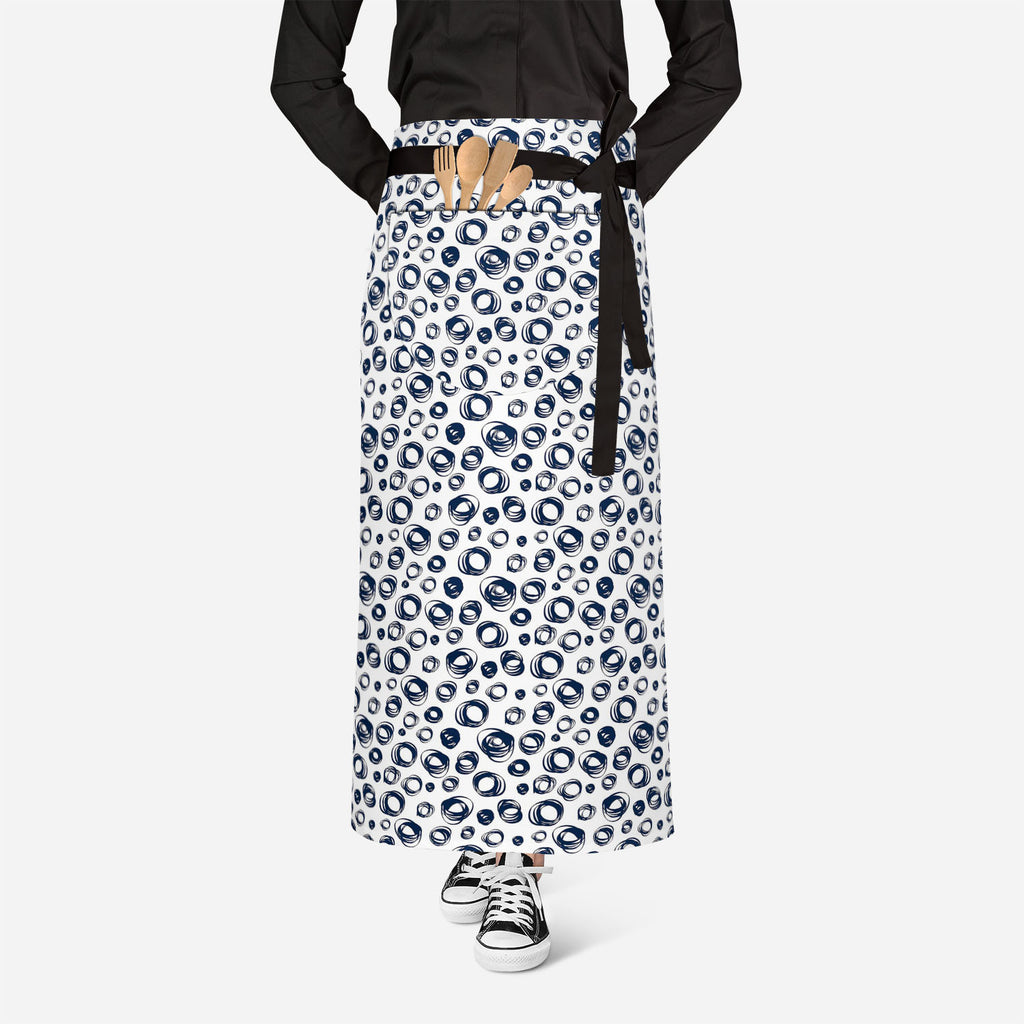 Doodle Contrast Apron | Adjustable, Free Size & Waist Tiebacks-Aprons Waist to Knee-APR_WS_FT-IC 5007525 IC 5007525, Abstract Expressionism, Abstracts, Ancient, Art and Paintings, Circle, Culture, Digital, Digital Art, Drawing, Ethnic, Fashion, Graphic, Historical, Illustrations, Medieval, Modern Art, Patterns, Retro, Semi Abstract, Signs, Signs and Symbols, Traditional, Tribal, Vintage, World Culture, doodle, contrast, apron, adjustable, free, size, waist, tiebacks, abstract, art, artwork, backdrop, backgr
