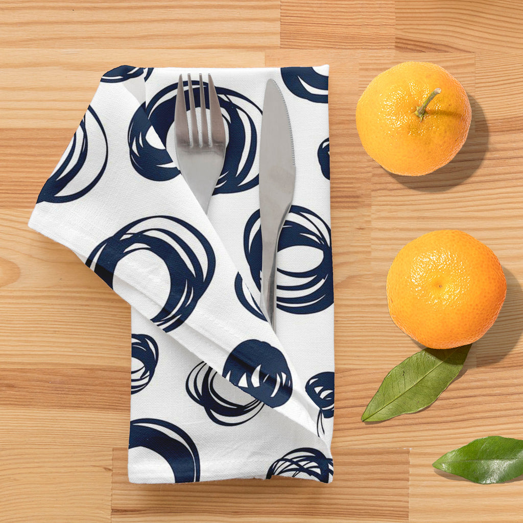 Doodle Contrast Table Napkin-Table Napkins-NAP_TB-IC 5007525 IC 5007525, Abstract Expressionism, Abstracts, Ancient, Art and Paintings, Circle, Culture, Digital, Digital Art, Drawing, Ethnic, Fashion, Graphic, Historical, Illustrations, Medieval, Modern Art, Patterns, Retro, Semi Abstract, Signs, Signs and Symbols, Traditional, Tribal, Vintage, World Culture, doodle, contrast, table, napkin, abstract, art, artwork, backdrop, background, beautiful, blue, collection, color, curly, decoration, design, elegant,