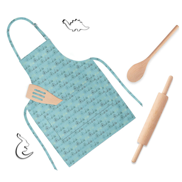 Bicycles Apron | Adjustable, Free Size & Waist Tiebacks-Aprons Neck to Knee-APR_NK_KN-IC 5007527 IC 5007527, Art and Paintings, Automobiles, Bikes, Cities, City Views, Digital, Digital Art, Drawing, Graphic, Hipster, Hobbies, Illustrations, Patterns, Retro, Signs, Signs and Symbols, Sketches, Sports, Transportation, Travel, Vehicles, Vintage, Metallic, bicycles, full-length, apron, poly-cotton, fabric, adjustable, neck, buckle, waist, tiebacks, art, background, bicycle, bike, blue, circus, city, classic, co