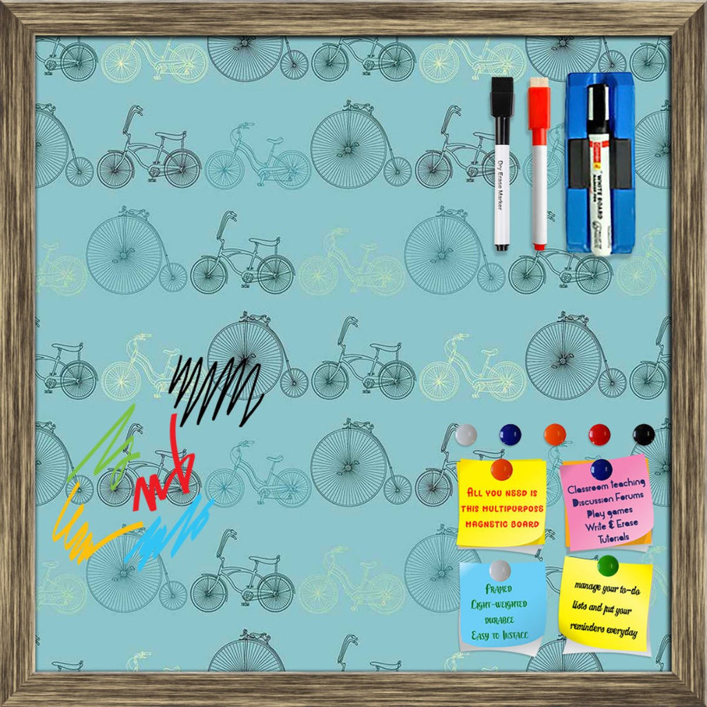 Bicycles Framed Magnetic Dry Erase Board | Combo with Magnet Buttons & Markers-Magnetic Boards Framed-MGB_FR-IC 5007527 IC 5007527, Art and Paintings, Automobiles, Bikes, Cities, City Views, Digital, Digital Art, Drawing, Graphic, Hipster, Hobbies, Illustrations, Patterns, Retro, Signs, Signs and Symbols, Sketches, Sports, Transportation, Travel, Vehicles, Vintage, Metallic, bicycles, framed, magnetic, dry, erase, board, printed, whiteboard, with, 4, magnets, 2, markers, 1, duster, art, background, bicycle,