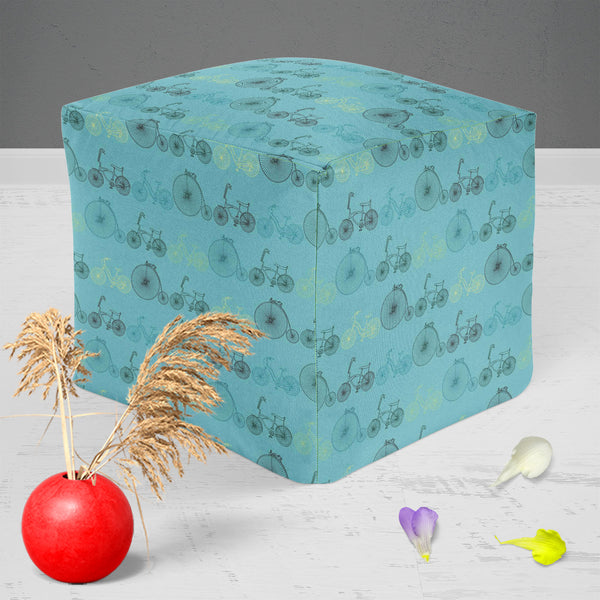 Bicycles D3 Footstool Footrest Puffy Pouffe Ottoman Bean Bag | Canvas Fabric-Footstools-FST_CB_BN-IC 5007527 IC 5007527, Art and Paintings, Automobiles, Bikes, Cities, City Views, Digital, Digital Art, Drawing, Graphic, Hipster, Hobbies, Illustrations, Patterns, Retro, Signs, Signs and Symbols, Sketches, Sports, Transportation, Travel, Vehicles, Vintage, Metallic, bicycles, d3, puffy, pouffe, ottoman, footstool, footrest, bean, bag, canvas, fabric, art, background, bicycle, bike, blue, circus, city, classic