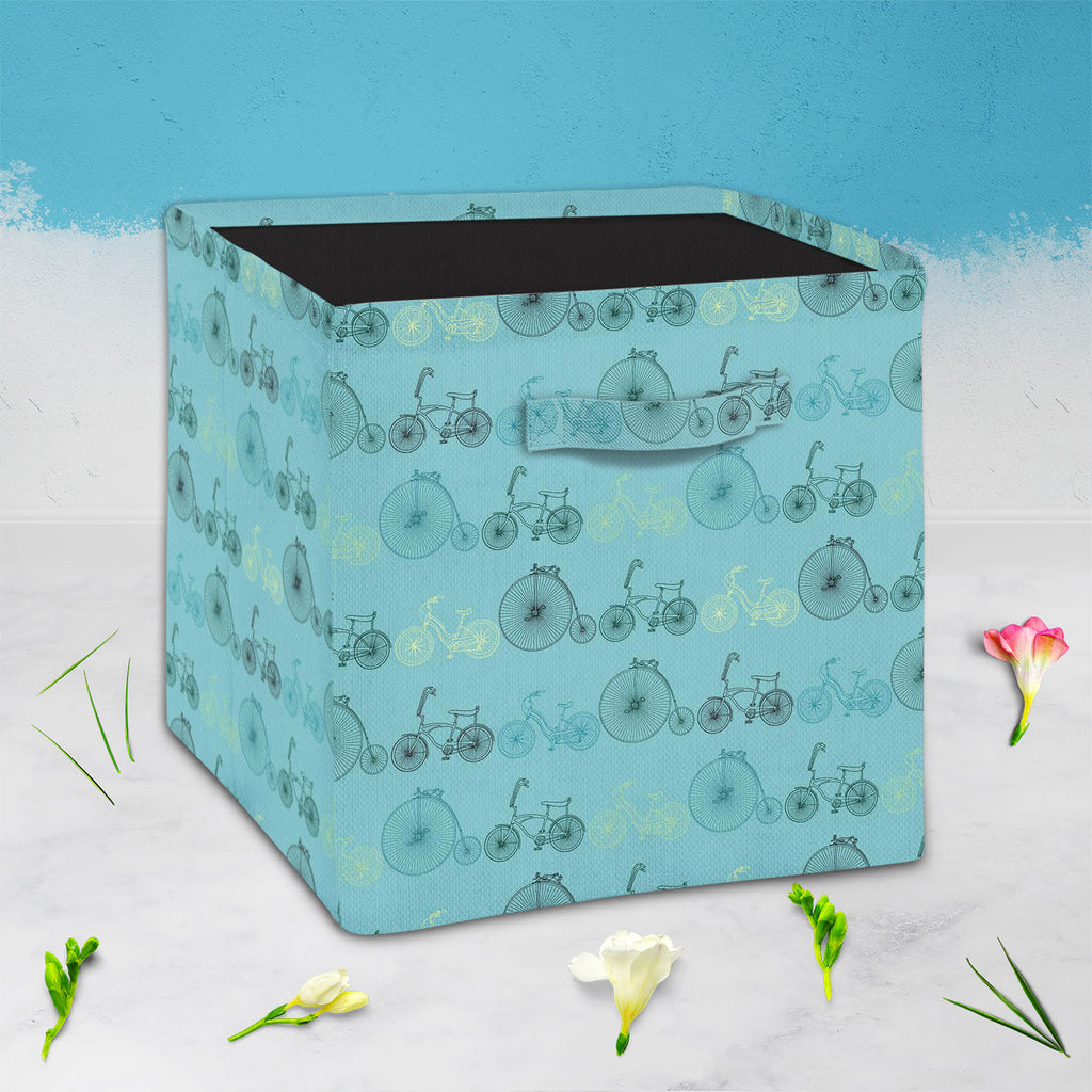 Bicycles D3 Foldable Open Storage Bin | Organizer Box, Toy Basket, Shelf Box, Laundry Bag | Canvas Fabric-Storage Bins-STR_BI_CB-IC 5007527 IC 5007527, Art and Paintings, Automobiles, Bikes, Cities, City Views, Digital, Digital Art, Drawing, Graphic, Hipster, Hobbies, Illustrations, Patterns, Retro, Signs, Signs and Symbols, Sketches, Sports, Transportation, Travel, Vehicles, Vintage, Metallic, bicycles, d3, foldable, open, storage, bin, organizer, box, toy, basket, shelf, laundry, bag, canvas, fabric, art,