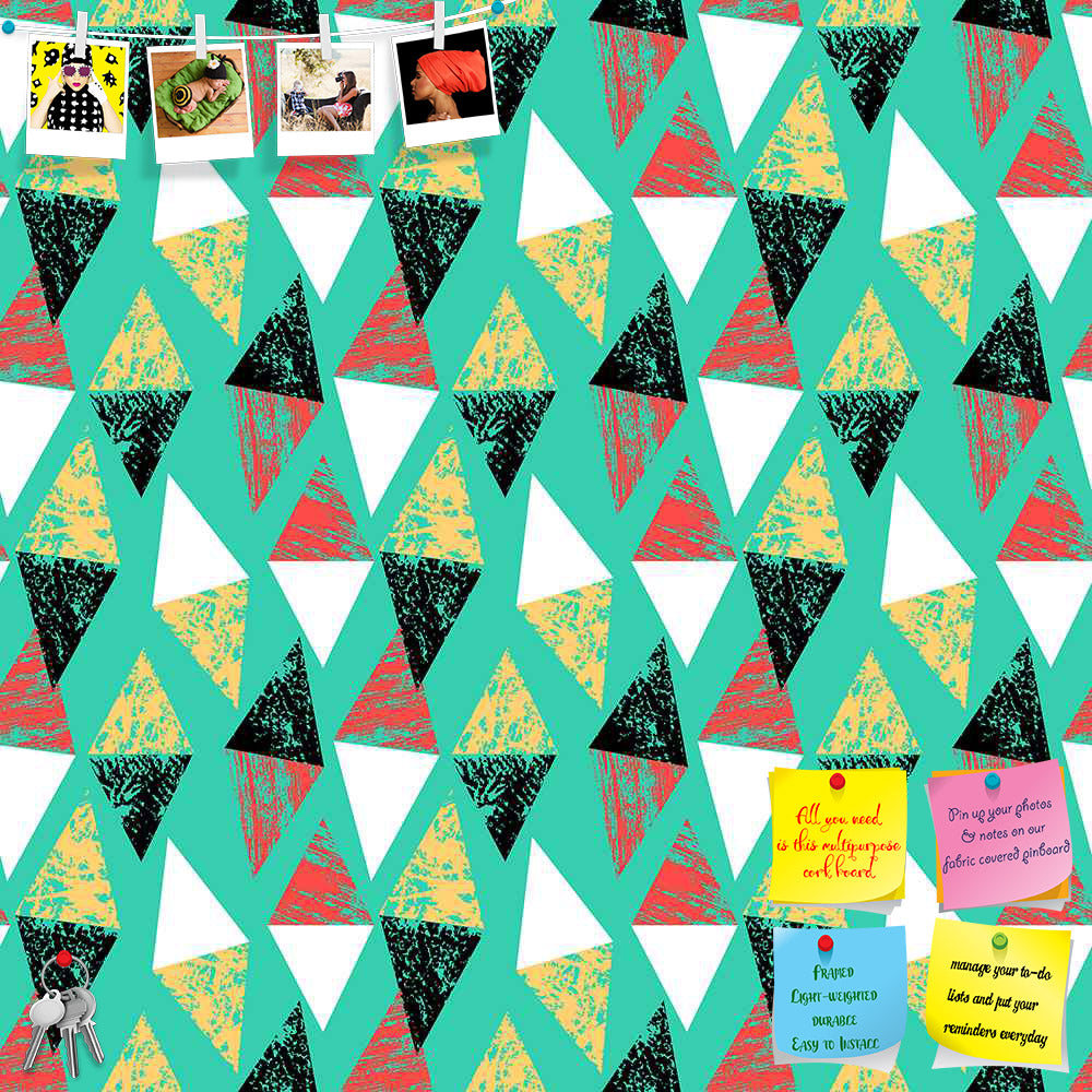ArtzFolio Grunged Triangles Printed Bulletin Board Notice Pin Board Soft Board | Frameless-Bulletin Boards Frameless-AZSAO30875920BLB_FL_L-Image Code 5007529 Vishnu Image Folio Pvt Ltd, IC 5007529, ArtzFolio, Bulletin Boards Frameless, Abstract, Digital Art, grunged, triangles, printed, bulletin, board, notice, pin, soft, frameless, grunge, hand, painted, pattern, pin up board, push pin board, extra large cork board, big pin board, notice board, small bulletin board, cork board, wall notice board, giant cor