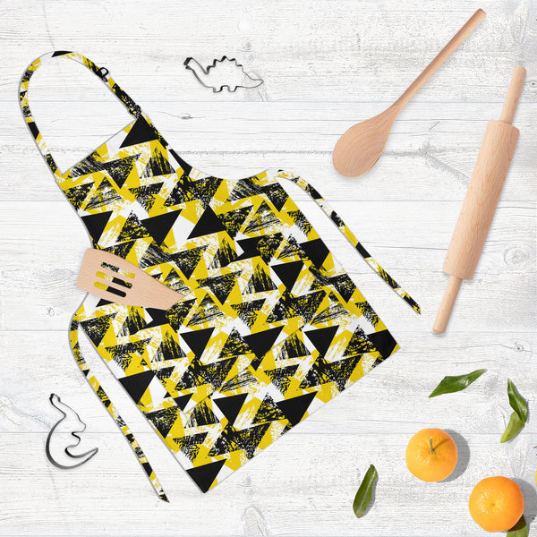 Geometrical Behaviour D1 Apron | Adjustable, Free Size & Waist Tiebacks-Aprons Neck to Knee-APR_NK_KN-IC 5007530 IC 5007530, Abstract Expressionism, Abstracts, African, Ancient, Art and Paintings, Aztec, Bohemian, Brush Stroke, Chevron, Culture, Ethnic, Eygptian, Geometric, Geometric Abstraction, Graffiti, Hand Drawn, Historical, Medieval, Mexican, Modern Art, Patterns, Retro, Semi Abstract, Signs, Signs and Symbols, Splatter, Traditional, Triangles, Tribal, Vintage, Watercolour, World Culture, geometrical,