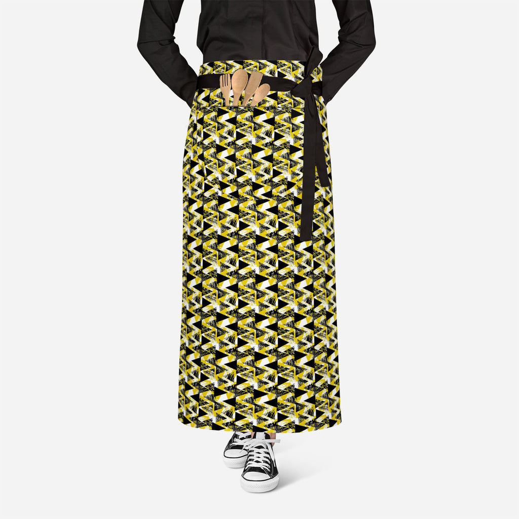 Geometrical Behaviour Apron | Adjustable, Free Size & Waist Tiebacks-Aprons Waist to Knee-APR_WS_FT-IC 5007530 IC 5007530, Abstract Expressionism, Abstracts, African, Ancient, Art and Paintings, Aztec, Bohemian, Brush Stroke, Chevron, Culture, Ethnic, Eygptian, Geometric, Geometric Abstraction, Graffiti, Hand Drawn, Historical, Medieval, Mexican, Modern Art, Patterns, Retro, Semi Abstract, Signs, Signs and Symbols, Splatter, Traditional, Triangles, Tribal, Vintage, Watercolour, World Culture, geometrical, b