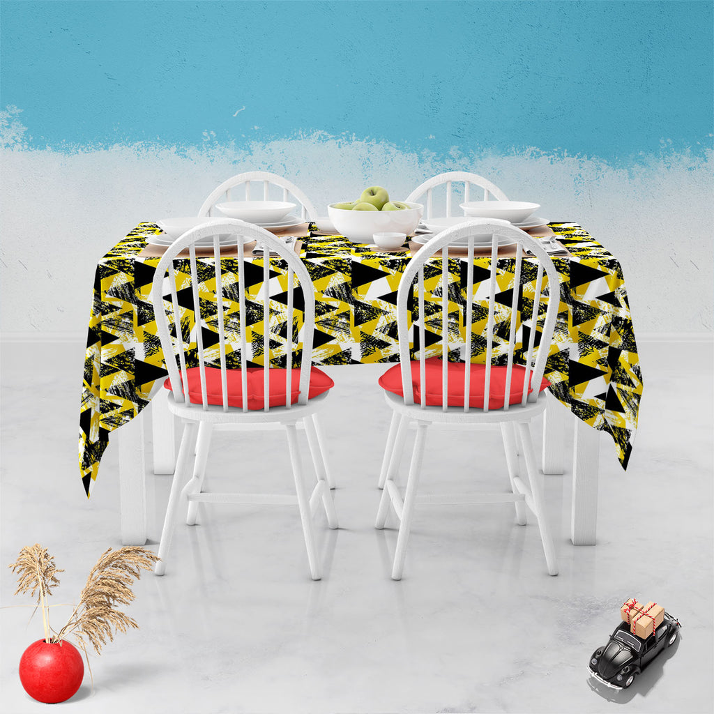 Geometrical Behaviour D1 Table Cloth Cover-Table Covers-CVR_TB_NR-IC 5007530 IC 5007530, Abstract Expressionism, Abstracts, African, Ancient, Art and Paintings, Aztec, Bohemian, Brush Stroke, Chevron, Culture, Ethnic, Eygptian, Geometric, Geometric Abstraction, Graffiti, Hand Drawn, Historical, Medieval, Mexican, Modern Art, Patterns, Retro, Semi Abstract, Signs, Signs and Symbols, Splatter, Traditional, Triangles, Tribal, Vintage, Watercolour, World Culture, geometrical, behaviour, d1, table, cloth, cover,