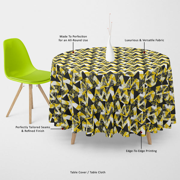 Geometrical Behaviour Table Cloth Cover-Table Covers-CVR_TB_RD-IC 5007530 IC 5007530, Abstract Expressionism, Abstracts, African, Ancient, Art and Paintings, Aztec, Bohemian, Brush Stroke, Chevron, Culture, Ethnic, Eygptian, Geometric, Geometric Abstraction, Graffiti, Hand Drawn, Historical, Medieval, Mexican, Modern Art, Patterns, Retro, Semi Abstract, Signs, Signs and Symbols, Splatter, Traditional, Triangles, Tribal, Vintage, Watercolour, World Culture, geometrical, behaviour, table, cloth, cover, canvas