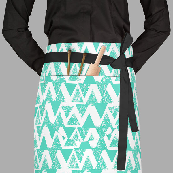 Geometrical Behaviour D2 Apron | Adjustable, Free Size & Waist Tiebacks-Aprons Waist to Feet-APR_WS_FT-IC 5007531 IC 5007531, Abstract Expressionism, Abstracts, African, Ancient, Art and Paintings, Aztec, Bohemian, Brush Stroke, Chevron, Culture, Ethnic, Eygptian, Geometric, Geometric Abstraction, Graffiti, Hand Drawn, Historical, Medieval, Mexican, Modern Art, Patterns, Retro, Semi Abstract, Signs, Signs and Symbols, Splatter, Traditional, Triangles, Tribal, Vintage, Watercolour, World Culture, geometrical