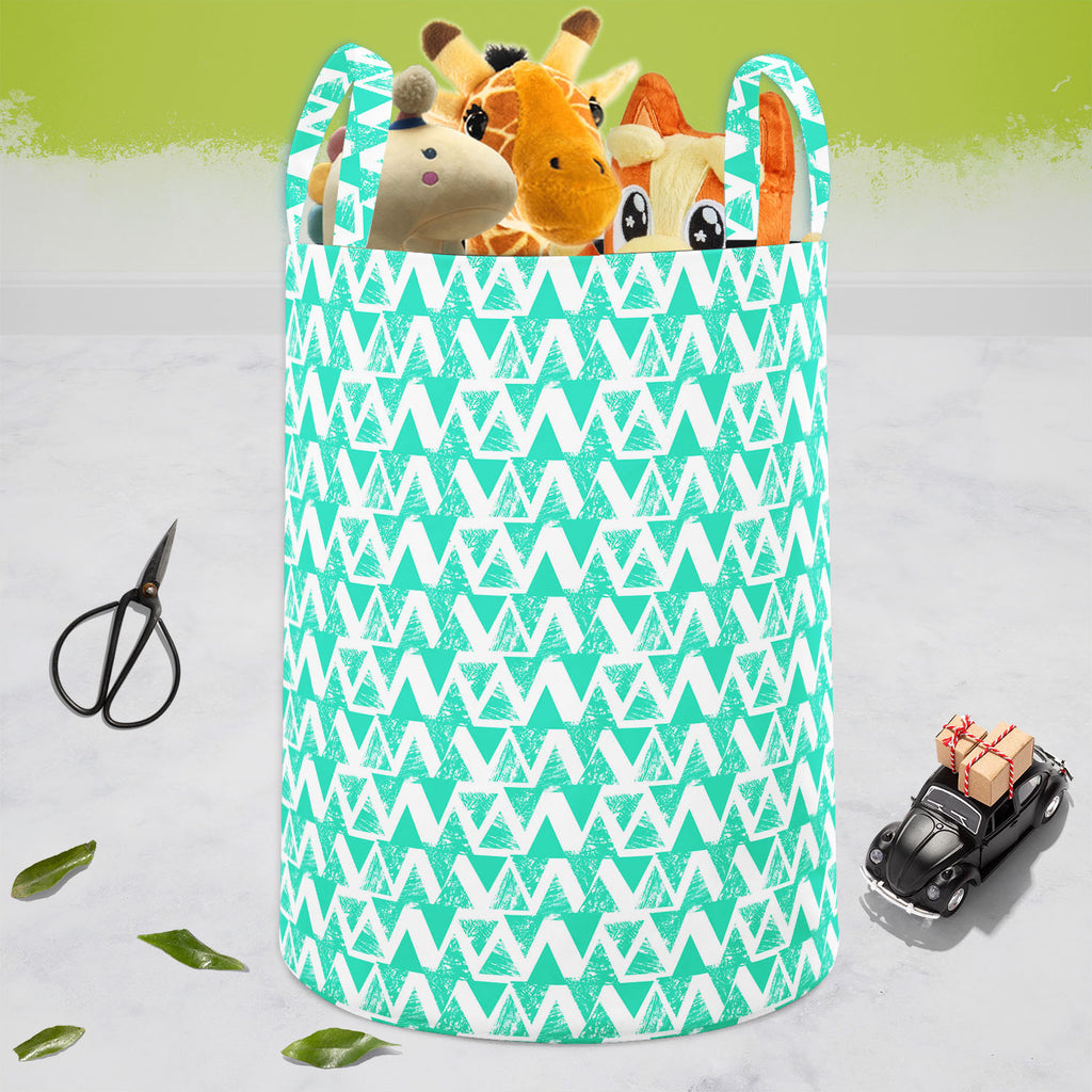 Geometrical Behaviour D2 Foldable Open Storage Bin | Organizer Box, Toy Basket, Shelf Box, Laundry Bag | Canvas Fabric-Storage Bins-STR_BI_CB-IC 5007531 IC 5007531, Abstract Expressionism, Abstracts, African, Ancient, Art and Paintings, Aztec, Bohemian, Brush Stroke, Chevron, Culture, Ethnic, Eygptian, Geometric, Geometric Abstraction, Graffiti, Hand Drawn, Historical, Medieval, Mexican, Modern Art, Patterns, Retro, Semi Abstract, Signs, Signs and Symbols, Splatter, Traditional, Triangles, Tribal, Vintage, 