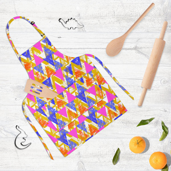Geometrical Behaviour D3 Apron | Adjustable, Free Size & Waist Tiebacks-Aprons Neck to Knee-APR_NK_KN-IC 5007532 IC 5007532, Abstract Expressionism, Abstracts, African, Ancient, Art and Paintings, Aztec, Bohemian, Brush Stroke, Chevron, Culture, Ethnic, Eygptian, Geometric, Geometric Abstraction, Graffiti, Hand Drawn, Historical, Medieval, Mexican, Modern Art, Patterns, Retro, Semi Abstract, Signs, Signs and Symbols, Splatter, Traditional, Triangles, Tribal, Vintage, Watercolour, World Culture, geometrical,