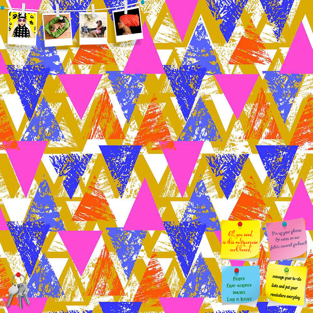 ArtzFolio Geometrical Behaviour D3 Printed Bulletin Board Notice Pin Board Soft Board | Frameless-Bulletin Boards Frameless-AZSAO30878285BLB_FL_L-Image Code 5007532 Vishnu Image Folio Pvt Ltd, IC 5007532, ArtzFolio, Bulletin Boards Frameless, Abstract, Digital Art, geometrical, behaviour, d3, printed, bulletin, board, notice, pin, soft, frameless, hand, painted, bold, pattern, triangles, pin up board, push pin board, extra large cork board, big pin board, notice board, small bulletin board, cork board, wall