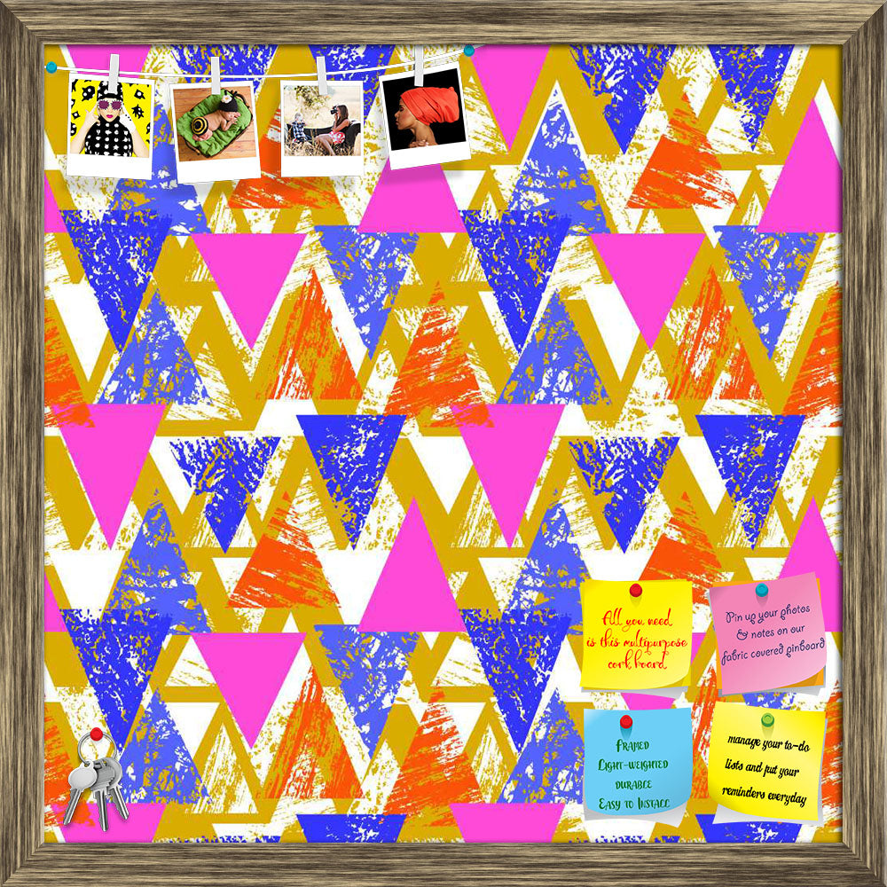 ArtzFolio Geometrical Behaviour D3 Printed Bulletin Board Notice Pin Board Soft Board | Framed-Bulletin Boards Framed-AZSAO30878285BLB_FR_L-Image Code 5007532 Vishnu Image Folio Pvt Ltd, IC 5007532, ArtzFolio, Bulletin Boards Framed, Abstract, Digital Art, geometrical, behaviour, d3, printed, bulletin, board, notice, pin, soft, framed, hand, painted, bold, pattern, triangles, pin up board, push pin board, extra large cork board, big pin board, notice board, small bulletin board, cork board, wall notice boar