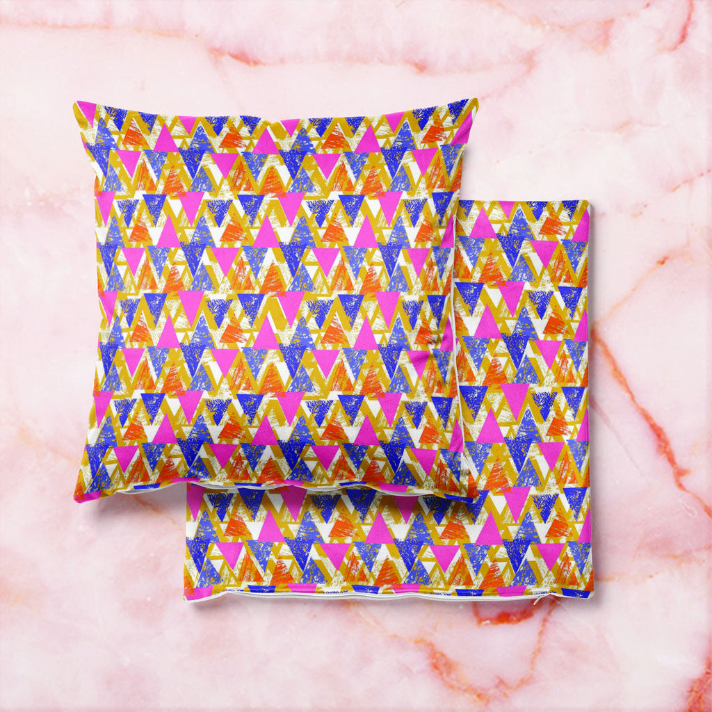 Geometrical Behaviour D3 Cushion Cover Throw Pillow-Cushion Covers-CUS_CV-IC 5007532 IC 5007532, Abstract Expressionism, Abstracts, African, Ancient, Art and Paintings, Aztec, Bohemian, Brush Stroke, Chevron, Culture, Ethnic, Eygptian, Geometric, Geometric Abstraction, Graffiti, Hand Drawn, Historical, Medieval, Mexican, Modern Art, Patterns, Retro, Semi Abstract, Signs, Signs and Symbols, Splatter, Traditional, Triangles, Tribal, Vintage, Watercolour, World Culture, geometrical, behaviour, d3, cushion, cov