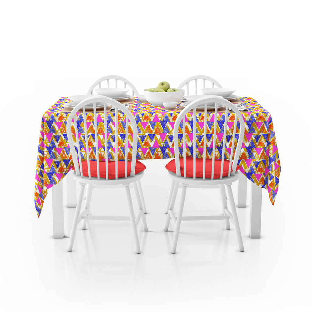 Geometrical Behaviour Table Cloth Cover-Table Covers-CVR_TB_NR-IC 5007532 IC 5007532, Abstract Expressionism, Abstracts, African, Ancient, Art and Paintings, Aztec, Bohemian, Brush Stroke, Chevron, Culture, Ethnic, Eygptian, Geometric, Geometric Abstraction, Graffiti, Hand Drawn, Historical, Medieval, Mexican, Modern Art, Patterns, Retro, Semi Abstract, Signs, Signs and Symbols, Splatter, Traditional, Triangles, Tribal, Vintage, Watercolour, World Culture, geometrical, behaviour, table, cloth, cover, abstra