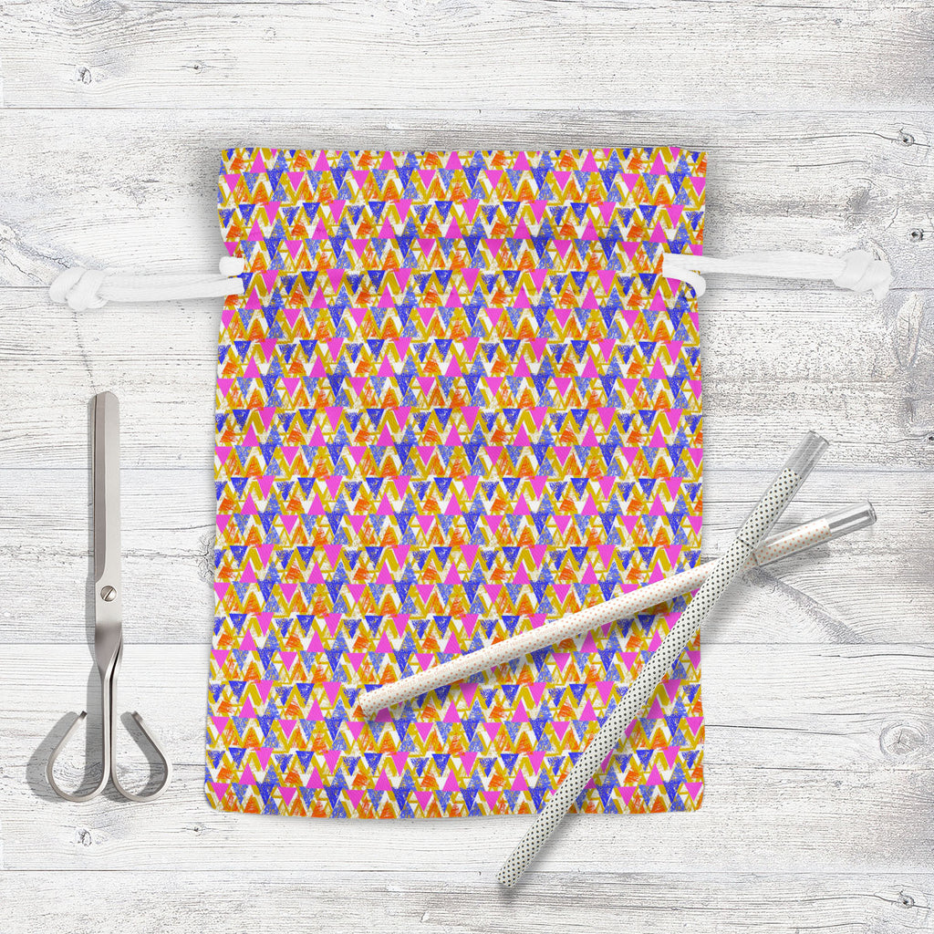 Geometrical Behaviour D3 Pouch Wrist Potli Bag | Bag for Weddings & Casual Parties-Drawstring Pouches-PCH_FB_DS-IC 5007532 IC 5007532, Abstract Expressionism, Abstracts, African, Ancient, Art and Paintings, Aztec, Bohemian, Brush Stroke, Chevron, Culture, Ethnic, Eygptian, Geometric, Geometric Abstraction, Graffiti, Hand Drawn, Historical, Medieval, Mexican, Modern Art, Patterns, Retro, Semi Abstract, Signs, Signs and Symbols, Splatter, Traditional, Triangles, Tribal, Vintage, Watercolour, World Culture, ge