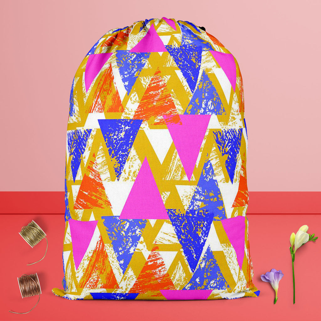 Geometrical Behaviour D3 Reusable Sack Bag | Bag for Gym, Storage, Vegetable & Travel-Drawstring Sack Bags-SCK_FB_DS-IC 5007532 IC 5007532, Abstract Expressionism, Abstracts, African, Ancient, Art and Paintings, Aztec, Bohemian, Brush Stroke, Chevron, Culture, Ethnic, Eygptian, Geometric, Geometric Abstraction, Graffiti, Hand Drawn, Historical, Medieval, Mexican, Modern Art, Patterns, Retro, Semi Abstract, Signs, Signs and Symbols, Splatter, Traditional, Triangles, Tribal, Vintage, Watercolour, World Cultur