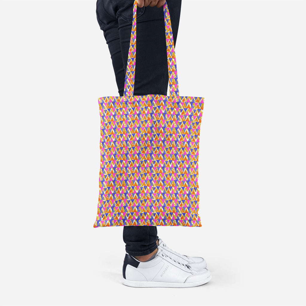 ArtzFolio Geometrical Behaviour Tote Bag Shoulder Purse | Multipurpose-Tote Bags Basic-AZ5007532TOT_RF-IC 5007532 IC 5007532, Abstract Expressionism, Abstracts, African, Ancient, Art and Paintings, Aztec, Bohemian, Brush Stroke, Chevron, Culture, Ethnic, Eygptian, Geometric, Geometric Abstraction, Graffiti, Hand Drawn, Historical, Medieval, Mexican, Modern Art, Patterns, Retro, Semi Abstract, Signs, Signs and Symbols, Splatter, Traditional, Triangles, Tribal, Vintage, Watercolour, World Culture, geometrical