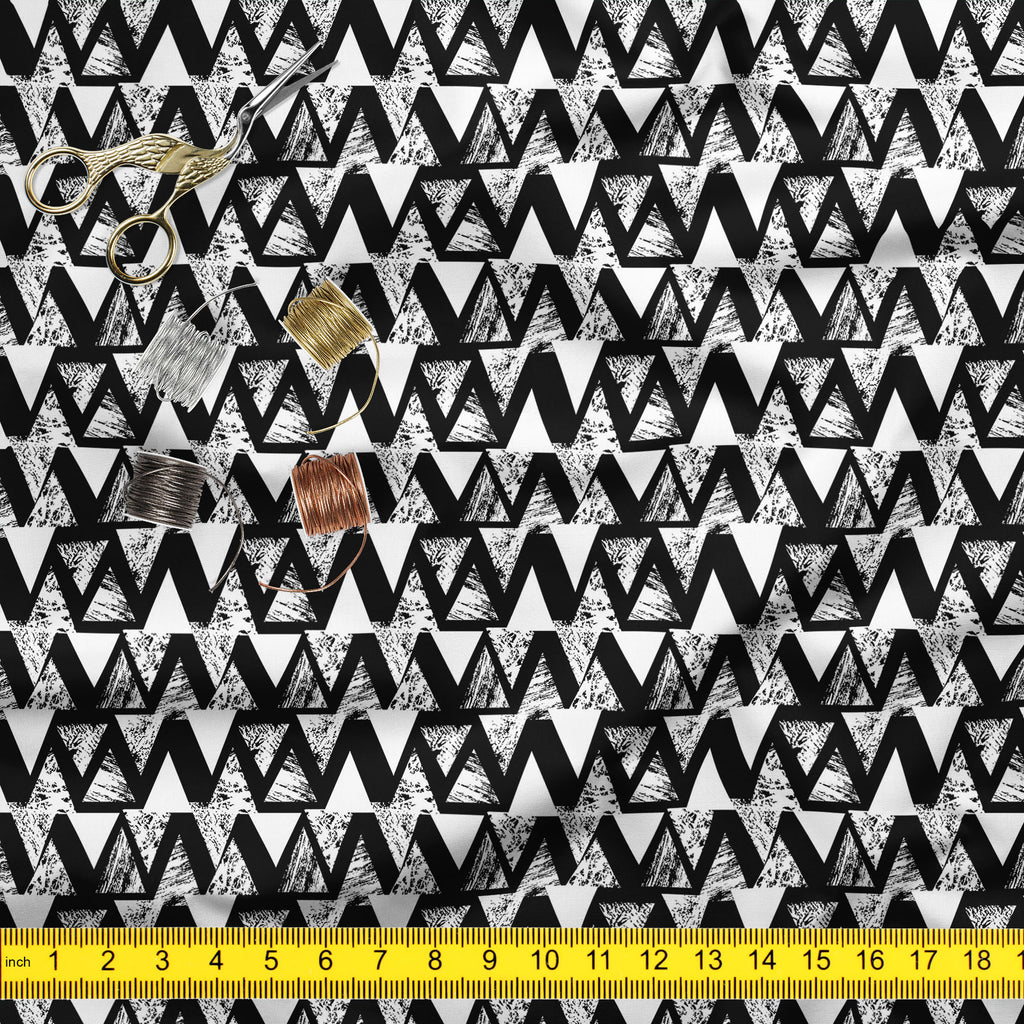 Geometrical Behaviour D4 Upholstery Fabric by Metre | For Sofa, Curtains, Cushions, Furnishing, Craft, Dress Material-Upholstery Fabrics-FAB_RW-IC 5007533 IC 5007533, Abstract Expressionism, Abstracts, African, Ancient, Art and Paintings, Aztec, Black and White, Bohemian, Brush Stroke, Chevron, Culture, Ethnic, Eygptian, Geometric, Geometric Abstraction, Graffiti, Hand Drawn, Historical, Medieval, Mexican, Modern Art, Patterns, Retro, Semi Abstract, Signs, Signs and Symbols, Splatter, Traditional, Triangles