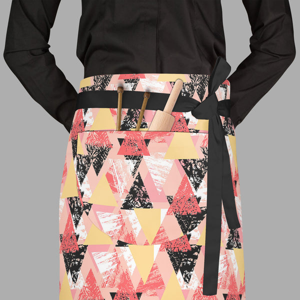 Geometrical Behaviour D5 Apron | Adjustable, Free Size & Waist Tiebacks-Aprons Waist to Feet-APR_WS_FT-IC 5007534 IC 5007534, Abstract Expressionism, Abstracts, African, Ancient, Art and Paintings, Aztec, Bohemian, Brush Stroke, Chevron, Culture, Ethnic, Eygptian, Geometric, Geometric Abstraction, Graffiti, Hand Drawn, Historical, Medieval, Mexican, Modern Art, Patterns, Retro, Semi Abstract, Signs, Signs and Symbols, Splatter, Traditional, Triangles, Tribal, Vintage, Watercolour, World Culture, geometrical