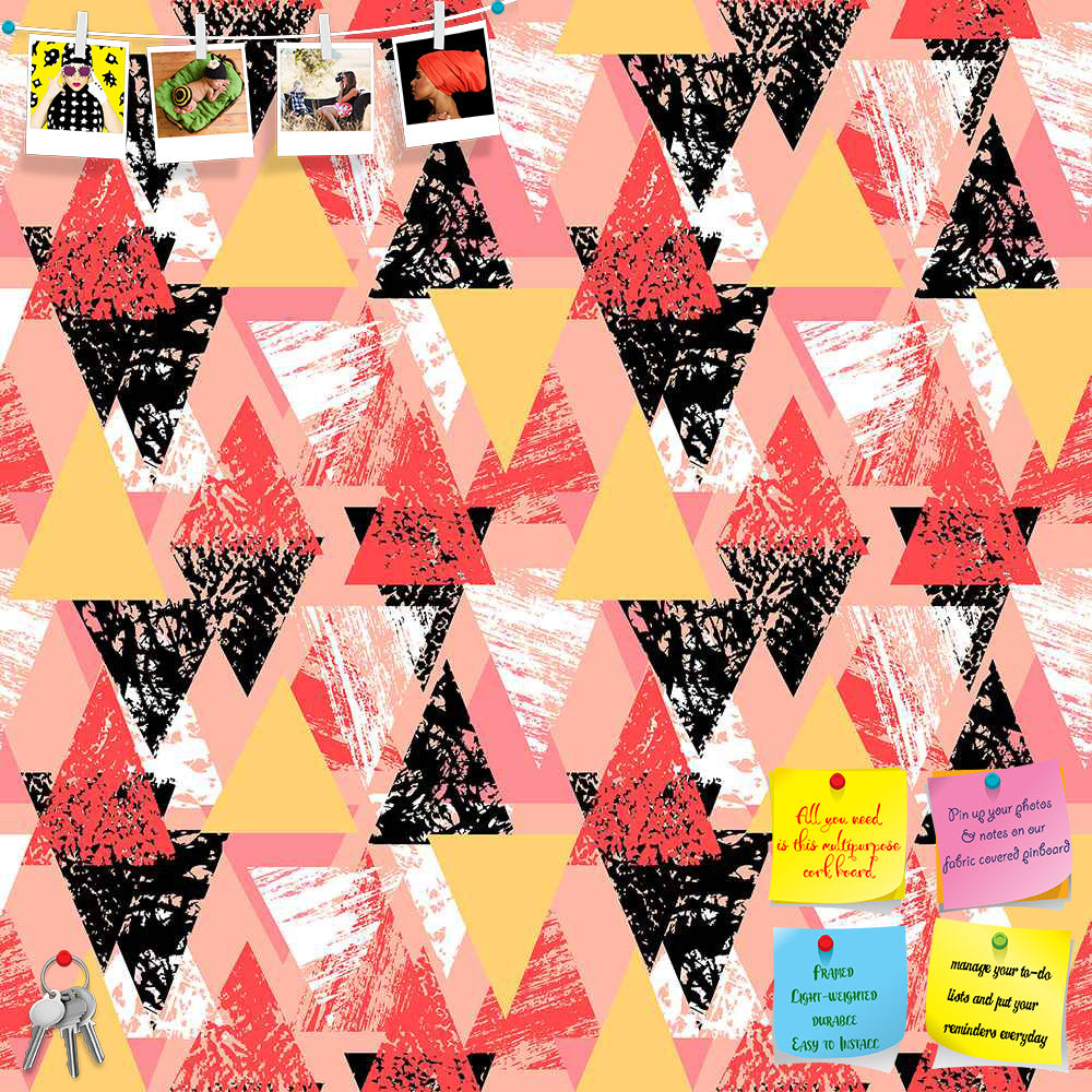 ArtzFolio Geometrical Behaviour D5 Printed Bulletin Board Notice Pin Board Soft Board | Frameless-Bulletin Boards Frameless-AZSAO30878382BLB_FL_L-Image Code 5007534 Vishnu Image Folio Pvt Ltd, IC 5007534, ArtzFolio, Bulletin Boards Frameless, Abstract, Digital Art, geometrical, behaviour, d5, printed, bulletin, board, notice, pin, soft, frameless, hand, painted, bold, pattern, triangles, pin up board, push pin board, extra large cork board, big pin board, notice board, small bulletin board, cork board, wall