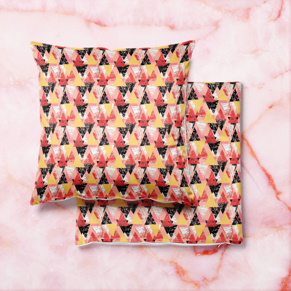Geometrical Behaviour D5 Cushion Cover Throw Pillow-Cushion Covers-CUS_CV-IC 5007534 IC 5007534, Abstract Expressionism, Abstracts, African, Ancient, Art and Paintings, Aztec, Bohemian, Brush Stroke, Chevron, Culture, Ethnic, Eygptian, Geometric, Geometric Abstraction, Graffiti, Hand Drawn, Historical, Medieval, Mexican, Modern Art, Patterns, Retro, Semi Abstract, Signs, Signs and Symbols, Splatter, Traditional, Triangles, Tribal, Vintage, Watercolour, World Culture, geometrical, behaviour, d5, cushion, cov