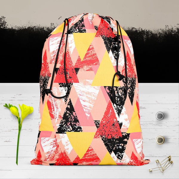 Geometrical Behaviour D5 Reusable Sack Bag | Bag for Gym, Storage, Vegetable & Travel-Drawstring Sack Bags-SCK_FB_DS-IC 5007534 IC 5007534, Abstract Expressionism, Abstracts, African, Ancient, Art and Paintings, Aztec, Bohemian, Brush Stroke, Chevron, Culture, Ethnic, Eygptian, Geometric, Geometric Abstraction, Graffiti, Hand Drawn, Historical, Medieval, Mexican, Modern Art, Patterns, Retro, Semi Abstract, Signs, Signs and Symbols, Splatter, Traditional, Triangles, Tribal, Vintage, Watercolour, World Cultur
