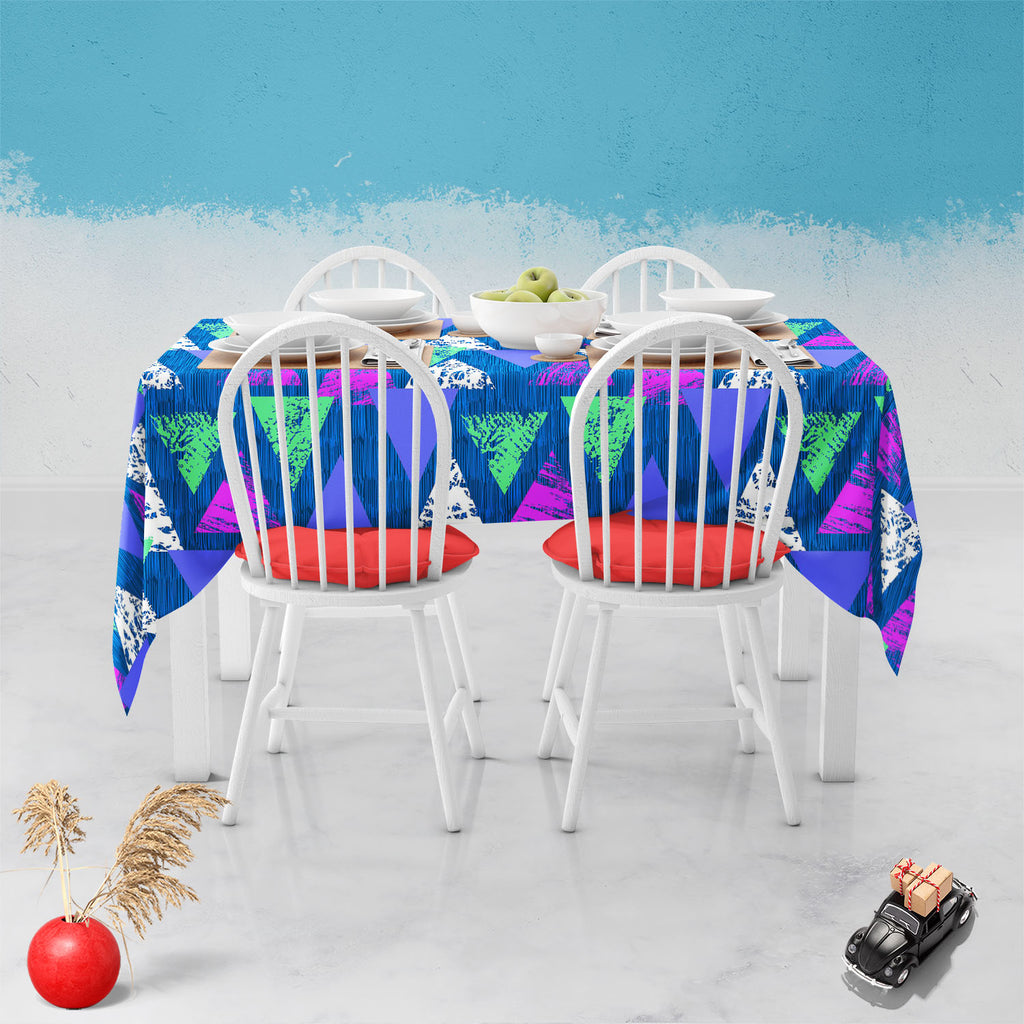 Mixed Triangled D1 Table Cloth Cover-Table Covers-CVR_TB_NR-IC 5007535 IC 5007535, Abstract Expressionism, Abstracts, African, Ancient, Art and Paintings, Aztec, Bohemian, Brush Stroke, Chevron, Culture, Ethnic, Eygptian, Geometric, Geometric Abstraction, Graffiti, Hand Drawn, Historical, Medieval, Mexican, Modern Art, Patterns, Retro, Semi Abstract, Signs, Signs and Symbols, Splatter, Traditional, Triangles, Tribal, Vintage, Watercolour, World Culture, mixed, triangled, d1, table, cloth, cover, abstract, a