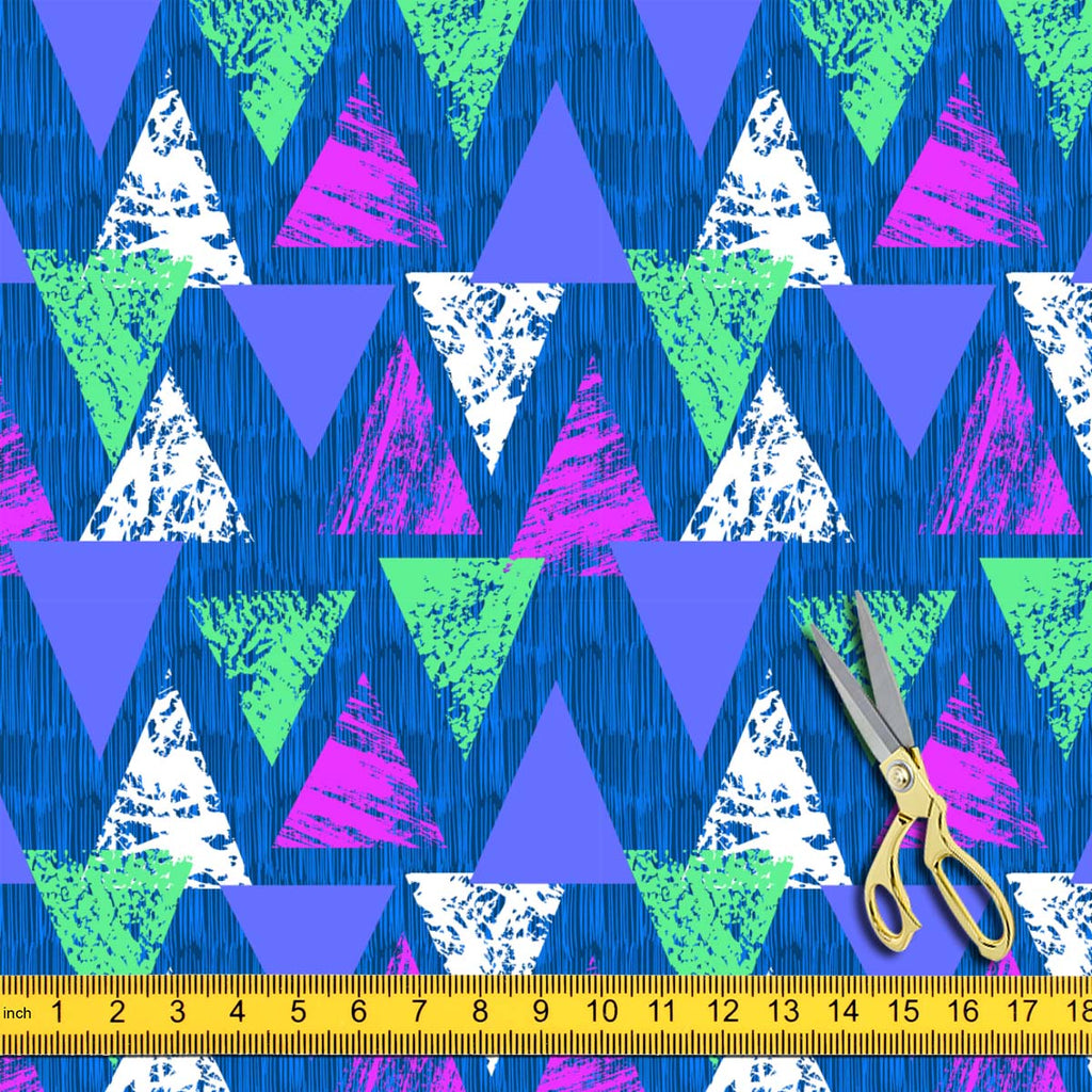 Mixed Triangled Upholstery Fabric by Metre | For Sofa, Curtains, Cushions, Furnishing, Craft, Dress Material-Upholstery Fabrics-FAB_RW-IC 5007535 IC 5007535, Abstract Expressionism, Abstracts, African, Ancient, Art and Paintings, Aztec, Bohemian, Brush Stroke, Chevron, Culture, Ethnic, Eygptian, Geometric, Geometric Abstraction, Graffiti, Hand Drawn, Historical, Medieval, Mexican, Modern Art, Patterns, Retro, Semi Abstract, Signs, Signs and Symbols, Splatter, Traditional, Triangles, Tribal, Vintage, Waterco