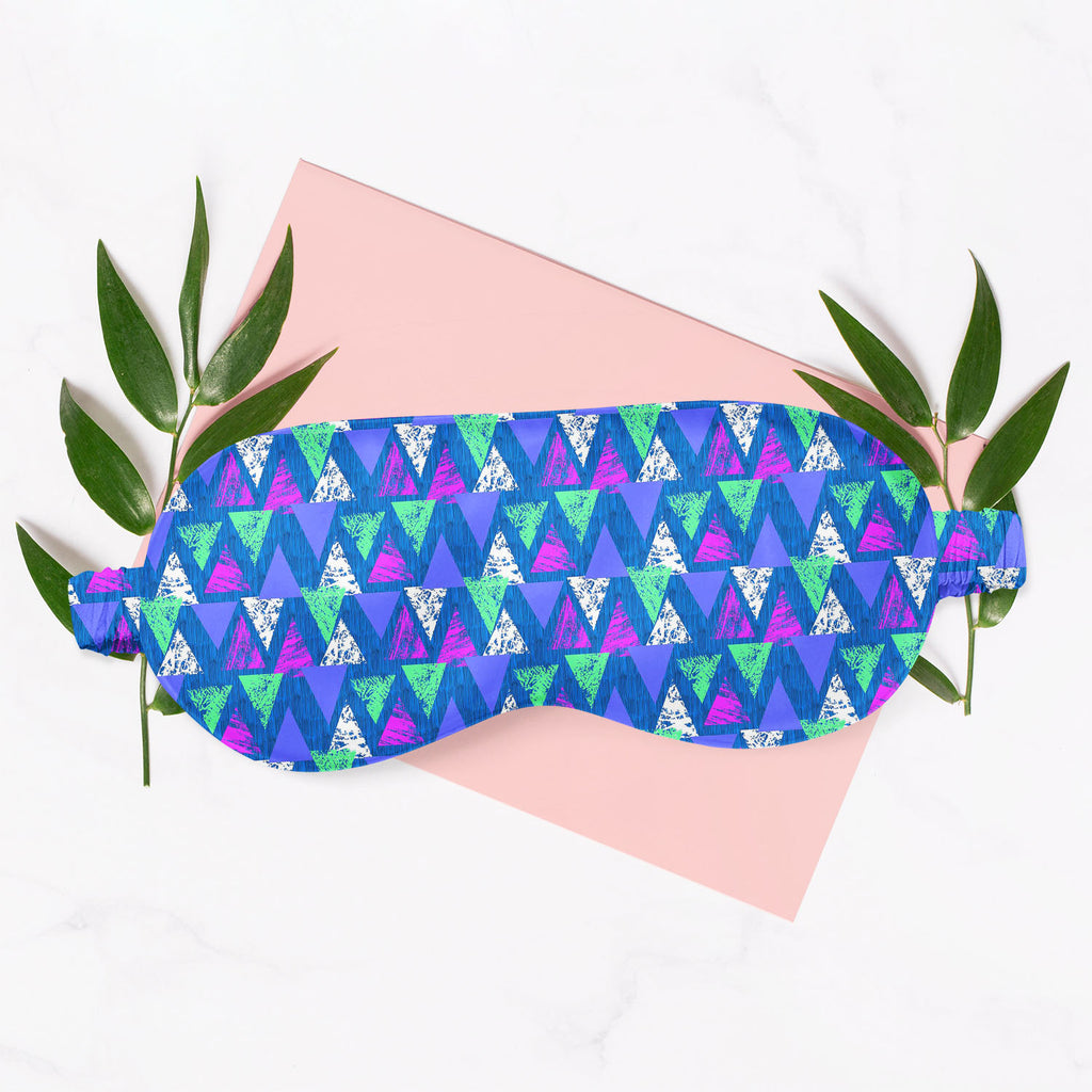 Mixed Triangled Sleeping Eye Pad Blackout Eye Cover | Soft Anti-Allergic Eco-Friendly Natural Mulberry Silk Fabric-Sleep Masks--IC 5007535 IC 5007535, Abstract Expressionism, Abstracts, African, Ancient, Art and Paintings, Aztec, Bohemian, Brush Stroke, Chevron, Culture, Ethnic, Eygptian, Geometric, Geometric Abstraction, Graffiti, Hand Drawn, Historical, Medieval, Mexican, Modern Art, Patterns, Retro, Semi Abstract, Signs, Signs and Symbols, Splatter, Traditional, Triangles, Tribal, Vintage, Watercolour, W