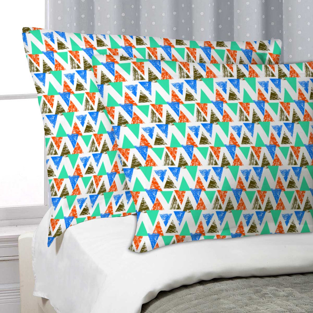 ArtzFolio Mixed Triangled D2 Pillow Cover Case-Pillow Cases-AZHFR30878442PIL_CV_L-Image Code 5007536 Vishnu Image Folio Pvt Ltd, IC 5007536, ArtzFolio, Pillow Cases, Abstract, Digital Art, mixed, triangled, d2, pillow, cover, case, hand, painted, bold, pattern, triangles, pillow cover, pillow case cover, linen pillow cover, printed pillow cover, pillow for bedroom, living room pillow covers, standard pillow case covers, pitaara box, throw pillow cover, 2 pcs satin pillow cover set, pillow covers 27x18, deco