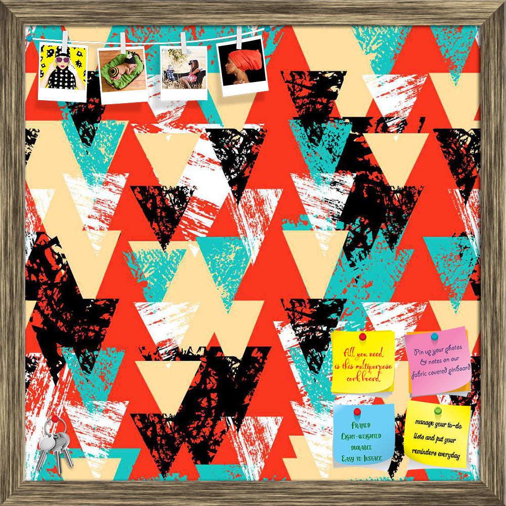ArtzFolio Triangled D2 Printed Bulletin Board Notice Pin Board Soft Board | Framed-Bulletin Boards Framed-AZSAO30878559BLB_FR_L-Image Code 5007537 Vishnu Image Folio Pvt Ltd, IC 5007537, ArtzFolio, Bulletin Boards Framed, Abstract, Digital Art, triangled, d2, printed, bulletin, board, notice, pin, soft, framed, hand, painted, bold, pattern, triangles, pin up board, push pin board, extra large cork board, big pin board, notice board, small bulletin board, cork board, wall notice board, giant cork board, bull