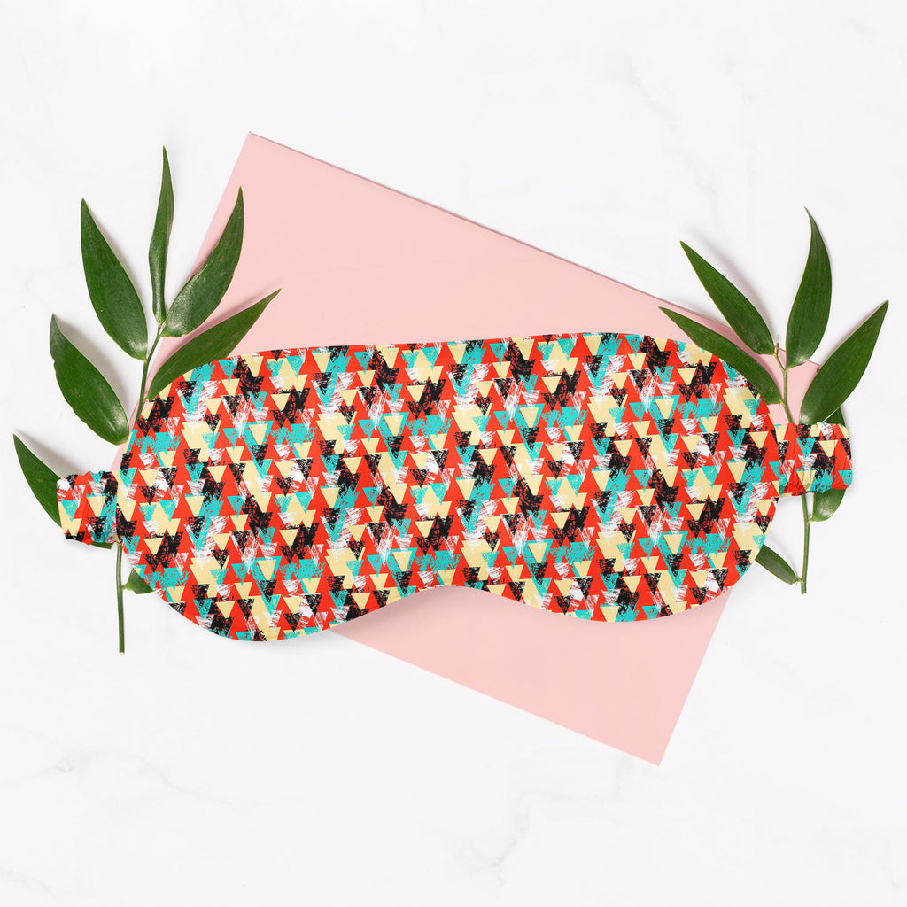 Triangled Sleeping Eye Pad Blackout Eye Cover | Soft Anti-Allergic Eco-Friendly Natural Mulberry Silk Fabric-Sleep Masks--IC 5007537 IC 5007537, Abstract Expressionism, Abstracts, African, Ancient, Art and Paintings, Aztec, Bohemian, Brush Stroke, Chevron, Culture, Ethnic, Eygptian, Geometric, Geometric Abstraction, Graffiti, Hand Drawn, Historical, Medieval, Mexican, Modern Art, Patterns, Retro, Semi Abstract, Signs, Signs and Symbols, Splatter, Traditional, Triangles, Tribal, Vintage, Watercolour, World C