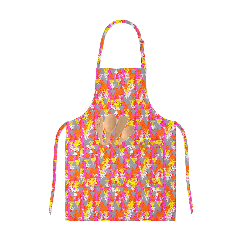 Triangled Apron | Adjustable, Free Size & Waist Tiebacks-Aprons Neck to Knee-APR_NK_KN-IC 5007538 IC 5007538, Abstract Expressionism, Abstracts, African, Ancient, Art and Paintings, Aztec, Bohemian, Brush Stroke, Chevron, Culture, Ethnic, Eygptian, Geometric, Geometric Abstraction, Graffiti, Hand Drawn, Historical, Medieval, Mexican, Modern Art, Patterns, Retro, Semi Abstract, Signs, Signs and Symbols, Splatter, Traditional, Triangles, Tribal, Vintage, Watercolour, World Culture, triangled, apron, adjustabl