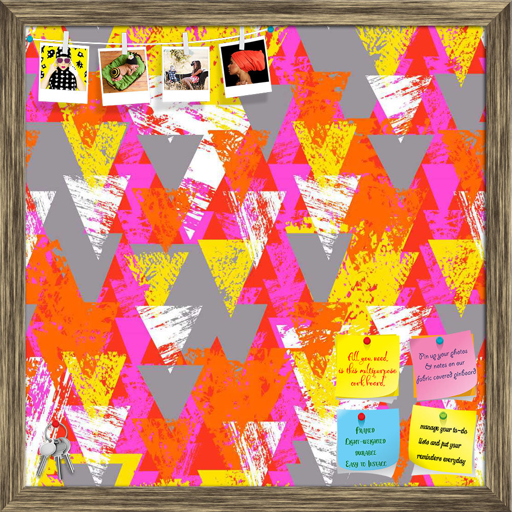 ArtzFolio Triangled D3 Printed Bulletin Board Notice Pin Board Soft Board | Framed-Bulletin Boards Framed-AZSAO30878583BLB_FR_L-Image Code 5007538 Vishnu Image Folio Pvt Ltd, IC 5007538, ArtzFolio, Bulletin Boards Framed, Abstract, Digital Art, triangled, d3, printed, bulletin, board, notice, pin, soft, framed, hand, painted, bold, pattern, triangles, pin up board, push pin board, extra large cork board, big pin board, notice board, small bulletin board, cork board, wall notice board, giant cork board, bull