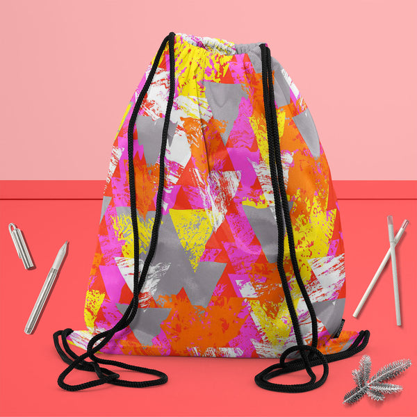 Triangled D3 Backpack for Students | College & Travel Bag-Backpacks-BPK_FB_DS-IC 5007538 IC 5007538, Abstract Expressionism, Abstracts, African, Ancient, Art and Paintings, Aztec, Bohemian, Brush Stroke, Chevron, Culture, Ethnic, Eygptian, Geometric, Geometric Abstraction, Graffiti, Hand Drawn, Historical, Medieval, Mexican, Modern Art, Patterns, Retro, Semi Abstract, Signs, Signs and Symbols, Splatter, Traditional, Triangles, Tribal, Vintage, Watercolour, World Culture, triangled, d3, canvas, backpack, for