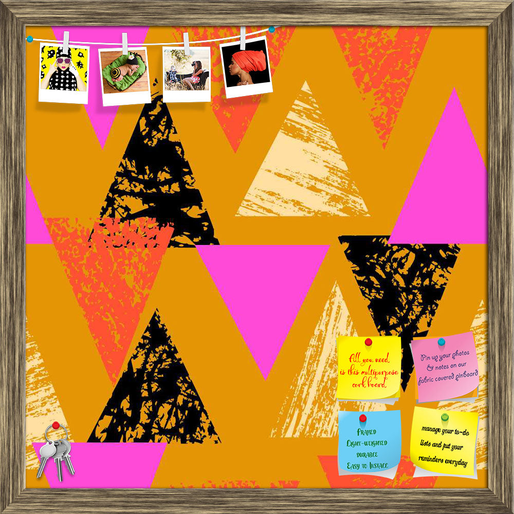 ArtzFolio Mixed Triangled D3 Printed Bulletin Board Notice Pin Board Soft Board | Framed-Bulletin Boards Framed-AZSAO30878584BLB_FR_L-Image Code 5007539 Vishnu Image Folio Pvt Ltd, IC 5007539, ArtzFolio, Bulletin Boards Framed, Abstract, Digital Art, mixed, triangled, d3, printed, bulletin, board, notice, pin, soft, framed, hand, painted, bold, pattern, triangles, pin up board, push pin board, extra large cork board, big pin board, notice board, small bulletin board, cork board, wall notice board, giant cor