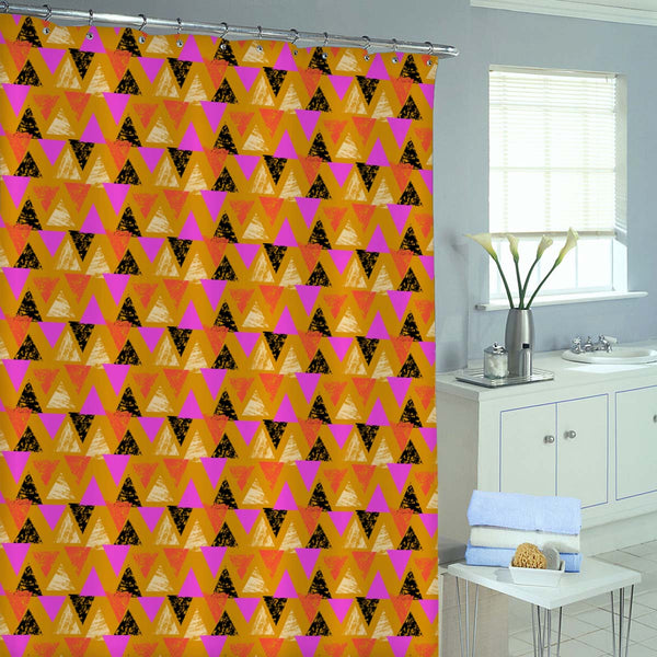 Mixed Triangled Washable Waterproof Shower Curtain-Shower Curtains-CUR_SH-IC 5007539 IC 5007539, Abstract Expressionism, Abstracts, African, Ancient, Art and Paintings, Aztec, Bohemian, Brush Stroke, Chevron, Culture, Ethnic, Eygptian, Geometric, Geometric Abstraction, Graffiti, Hand Drawn, Historical, Medieval, Mexican, Modern Art, Patterns, Retro, Semi Abstract, Signs, Signs and Symbols, Splatter, Traditional, Triangles, Tribal, Vintage, Watercolour, World Culture, mixed, triangled, washable, waterproof, 
