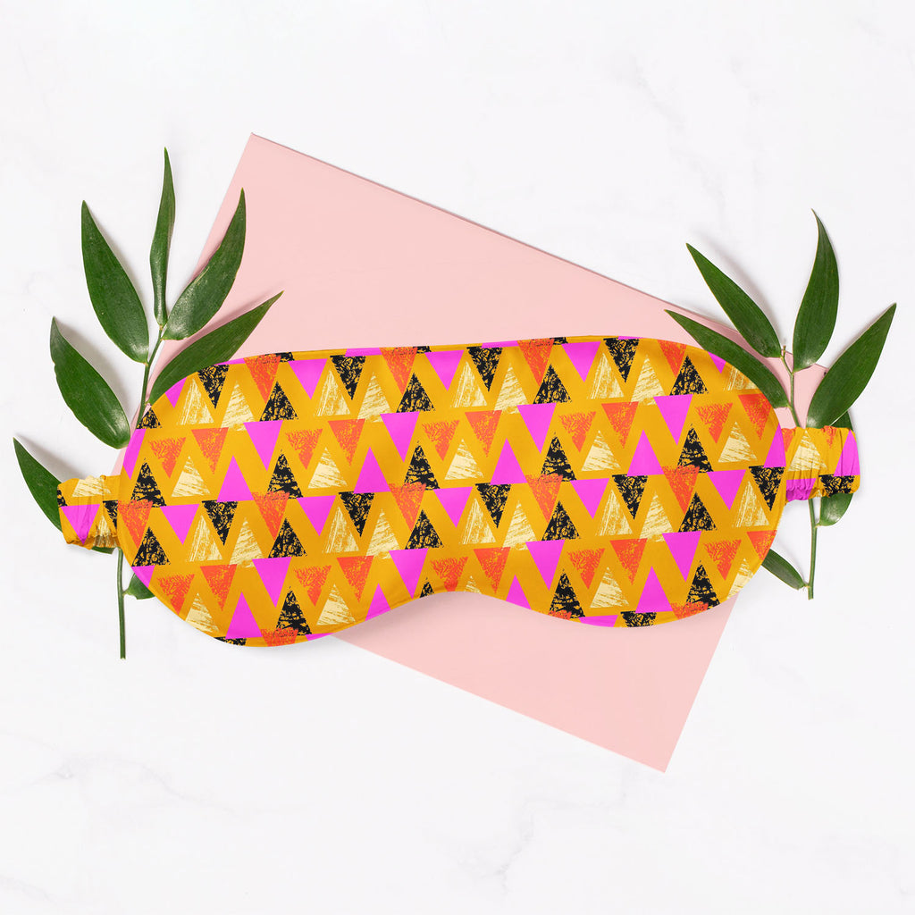 Mixed Triangled Sleeping Eye Pad Blackout Eye Cover | Soft Anti-Allergic Eco-Friendly Natural Mulberry Silk Fabric-Sleep Masks--IC 5007539 IC 5007539, Abstract Expressionism, Abstracts, African, Ancient, Art and Paintings, Aztec, Bohemian, Brush Stroke, Chevron, Culture, Ethnic, Eygptian, Geometric, Geometric Abstraction, Graffiti, Hand Drawn, Historical, Medieval, Mexican, Modern Art, Patterns, Retro, Semi Abstract, Signs, Signs and Symbols, Splatter, Traditional, Triangles, Tribal, Vintage, Watercolour, W